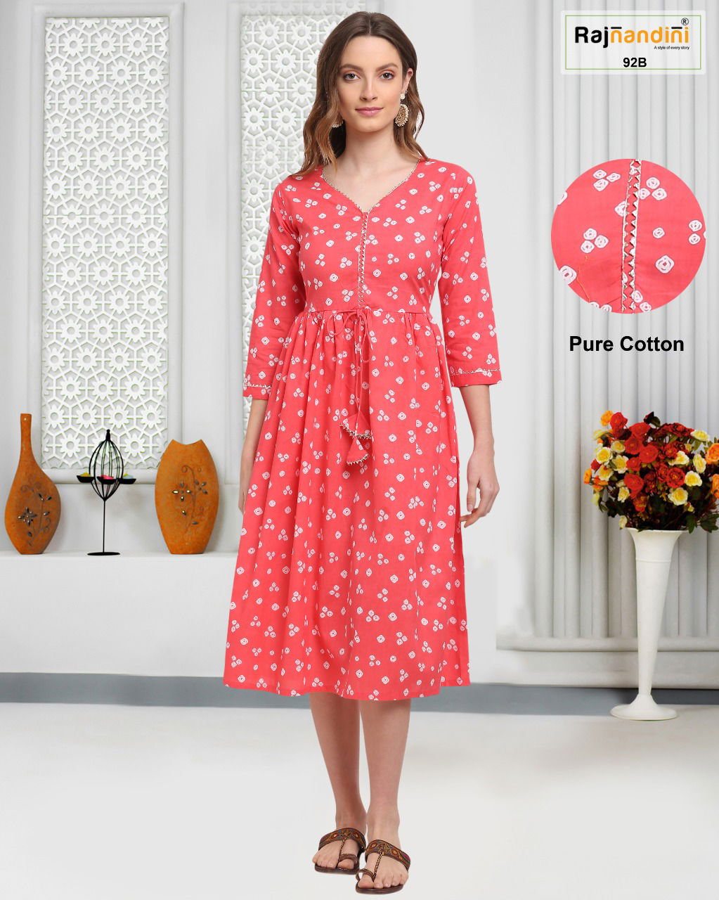 Rajnandini 30 Regular Casual Wear Jaipuri Cotton Printed Kurti Collection
